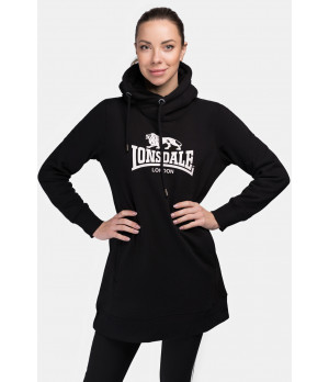 Weites, warmes Sweatkleid mit Kapuze — Lonsdale