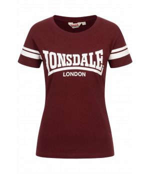 T-Shirt Sportiva da Donna Lonsdale - Maglietta Aderente Manica Corta in Cotone