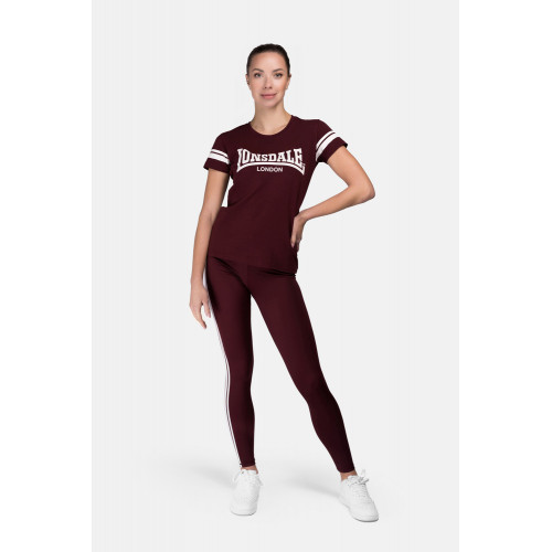 T-Shirt Sportiva da Donna Lonsdale - Maglietta Aderente Manica Corta in Cotone