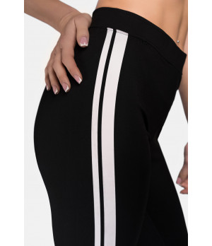 Leggings slim fit mujer con franjas laterales — Lonsdale