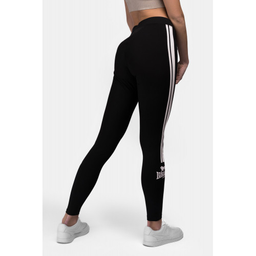Women's slim-fit side-stripe leggings — Lonsdale