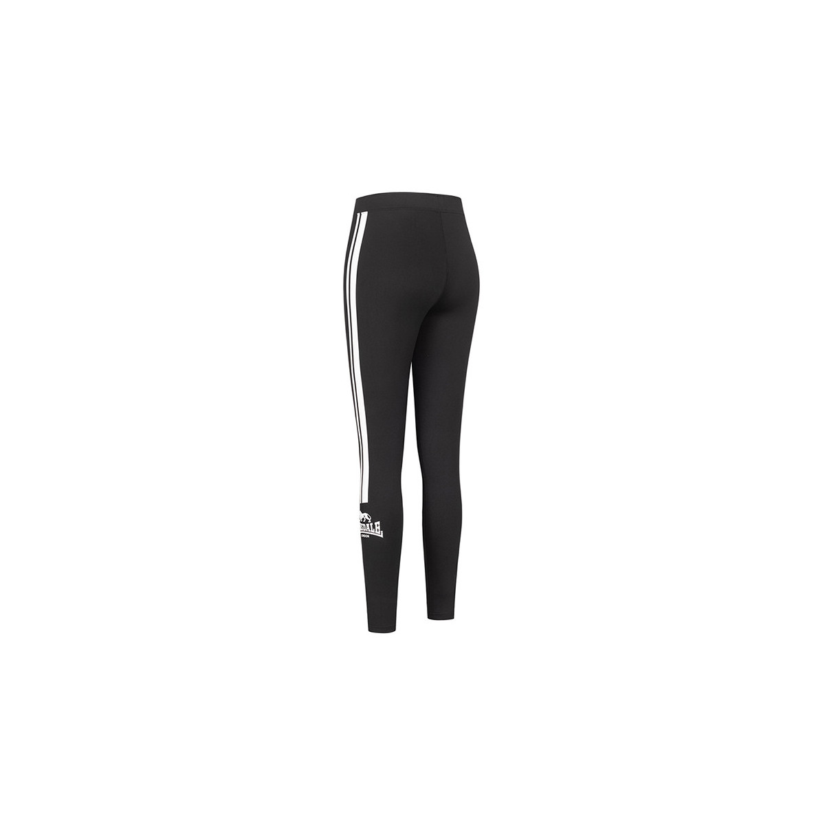 Leggings Da Donna Tinta Unita Nero Bianco Moda Alla Caviglia Casual - Foto 9