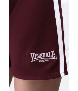 Shorts sport femme en coton mélangé, taille élastique — Lonsdale