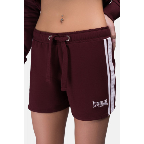 Shorts sport femme en coton mélangé, taille élastique — Lonsdale
