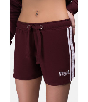 Women's cotton-blend sports shorts with elastic waistband — Lonsdale
