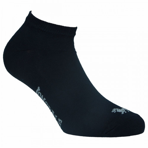 3-Pack Combed Cotton Sneaker Socks — Unisex Ankle Lonsdale