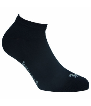 Calcetines tipo sneaker de algodón peinado 3 pares — tobilleros unisex Lonsdale