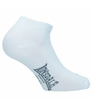 Calcetines sneaker de algodón peinado, 5 pares, tobilleros y transpirables — Lonsdale