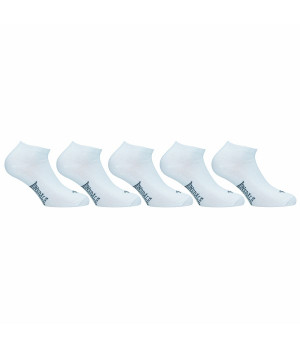 Sneaker-Socken aus gekämmter Baumwolle, 5er-Pack, knöchelhoch und atmungsaktiv — Lonsdale