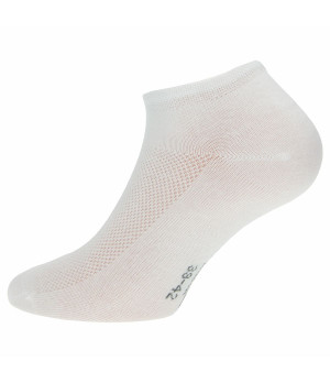 Chaussettes invisibles 3 paires en coton piqué, bord antidérapant — Lonsdale » Naduf