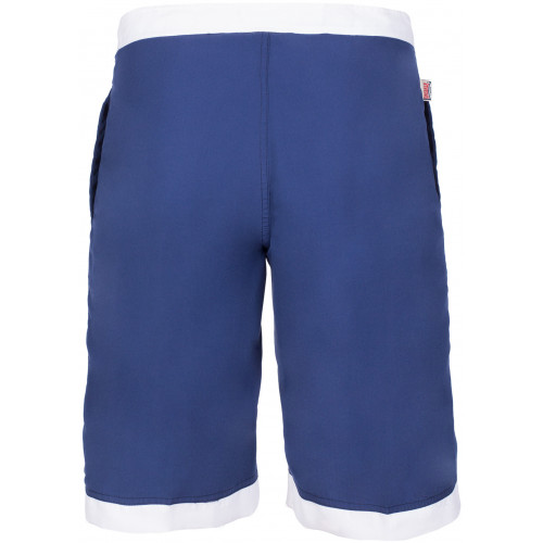 Einfarbige Herren-Bermudas aus Polyester mit seitlichem Logo — Lonsdale