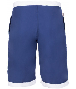 Bermuda de bain homme en polyester uni avec logo latéral — Lonsdale