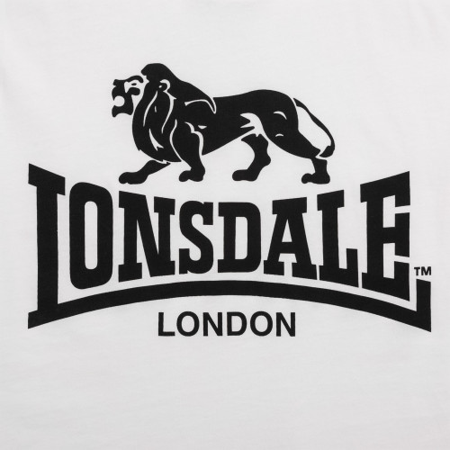 100% Cotton Men's Crew Neck Short Sleeve T-Shirt — Lonsdale