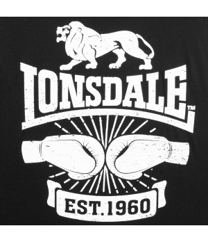 Slim-fit men's athletic tank in 100% cotton — Lonsdale