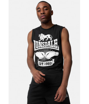 Camiseta deportiva slim fit hombre 100% algodón — Lonsdale