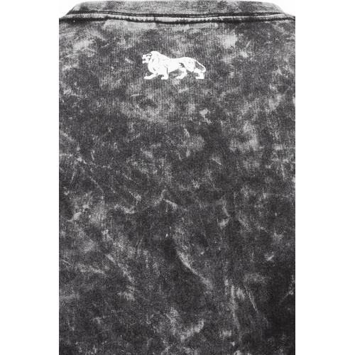 T-shirt uomo con logo sul petto — 100% cotone Lonsdale