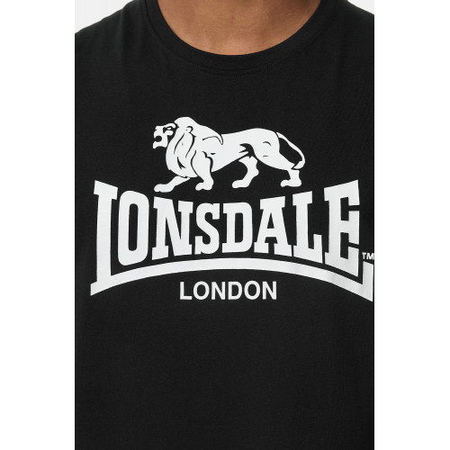 Ensemble t-shirt et short en coton/polyester — Respirant et confortable Lonsdale