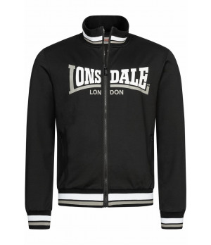Tuta da Jogging Lonsdale - Tinta Unita con Polsini a Costine, Zip e Tasche