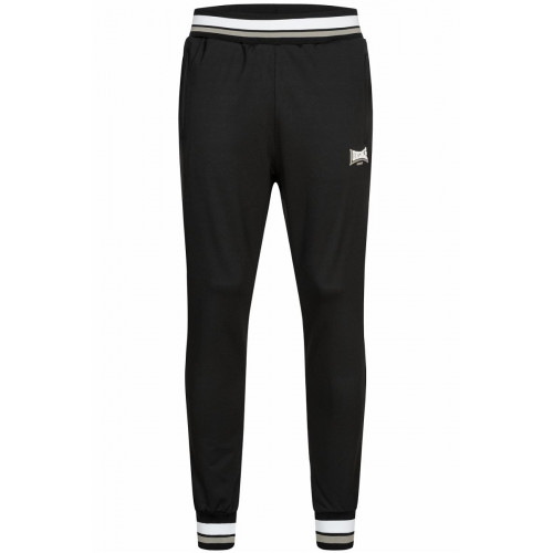 Men's plain jogging tracksuit — ribbed cuffs, zip and pockets, Lonsdale