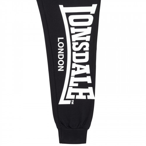 Pantalones jogger hombre en tejido mixto con cordón ajustable — Lonsdale » Naduf