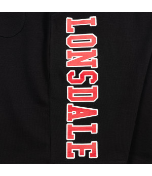 Bermuda in 100% combed cotton, elastic with drawstring — Lonsdale