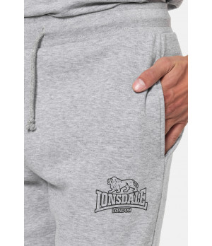 Men's mixed-fabric joggers with welt pockets — Lonsdale