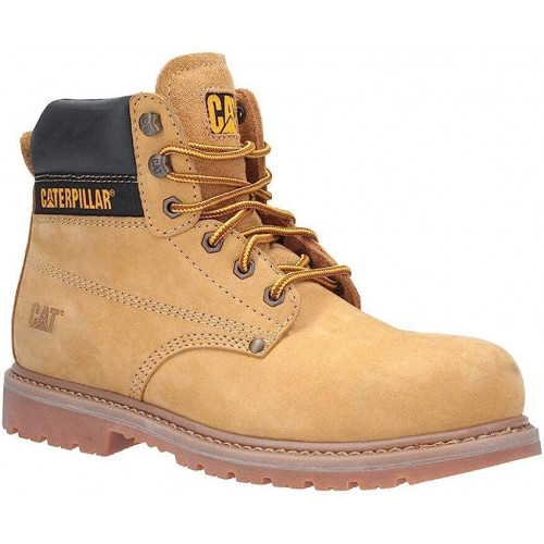 Botas de trabajo POWERPLANT en piel con puntera reforzada — Caterpillar