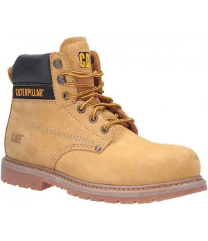 Chaussures de travail POWERPLANT en cuir à embout renforcé — Caterpillar