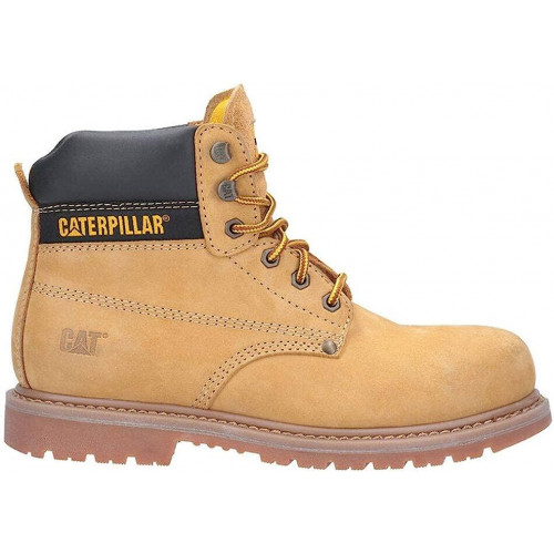 Botas de trabajo POWERPLANT en piel con puntera reforzada — Caterpillar