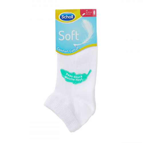 Sneaker-Socken Damen aus Baumwolle 2er knöchelhoch — Scholl