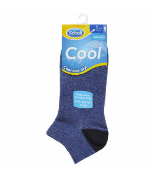 Calzini Sneaker 2 paia, Foot-Fresh antiodore in cotone e lycra bassa — Scholl