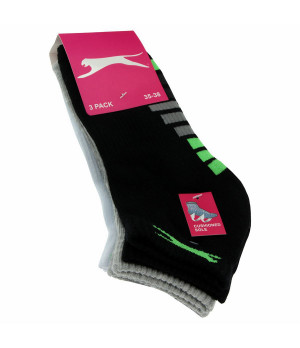 Slazenger 3 Paia Calzini Quarter Donna