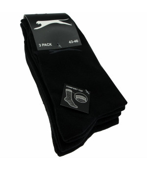 Calze da Uomo Slazenger Business - 3 Paia in Cotone con Fibra Elastica in Lycra