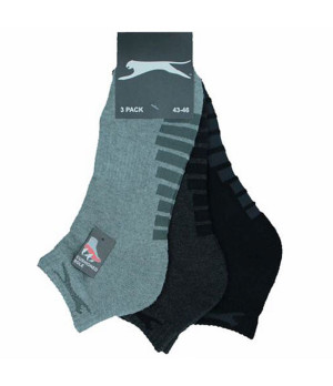 Slazenger 3 Paia Calze Quarter Uomo