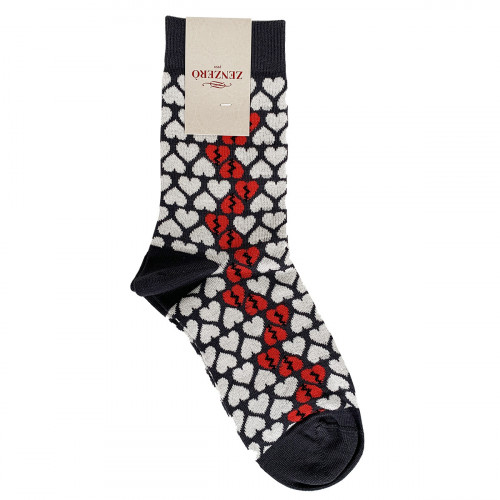 Calze corte in caldo cotone (1 paio) elastico confortevole — Zenzerò