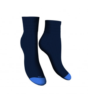 Chaussettes tubulaires courtes 1 paire, coton chaud sans talon — Zenzerò