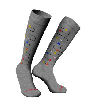 Calze lunghe in Caldo Cotone (1 paio) — Fantasia Pac-Man, taglia unica 40/45
