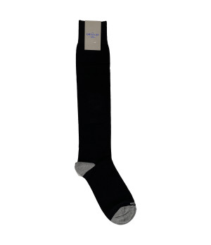 Chaussettes longues homme unies — 1 paire — coton chaud (taille 40-45) — Zenzerò