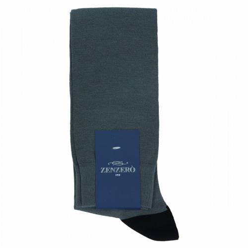 Chaussettes longues en coton mercerisé extensible 1 paire taille unique 40-45 — Z ZENZERO' 1959
