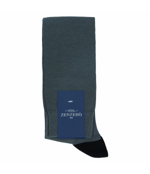 Calcetines largos de algodón mercerizado elástico 1 par talla única 40-45 — Z ZENZERO' 1959