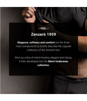 Socquettes homme 1 paire, coton mercerisé extensible taille unique 40/45 — ZENZERO' 1959