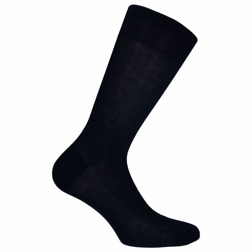 Short mercerized brushed cotton socks — 1 pair — soft & breathable — Z ZENZERO' 1959