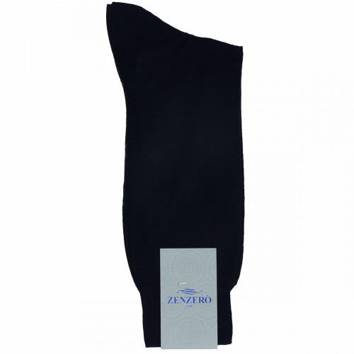 Short mercerized brushed cotton socks — 1 pair — soft & breathable — Z ZENZERO' 1959