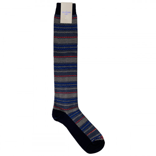 Men's long socks 1 pair, warm cotton, one size 7-11 — Zenzerò