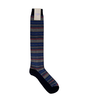 Men's long socks 1 pair, warm cotton, one size 7-11 — Zenzerò