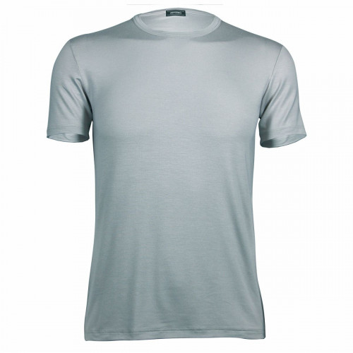 Herren T-Shirt Rundhals aus Stretch-Baumwolle — Zenzerò