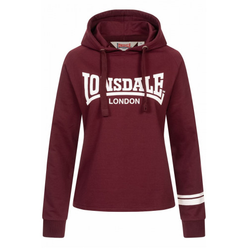 Sweat à capuche femme coton et polyester — Lonsdale