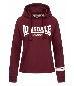 Felpa con cappuccio donna cotone e poliestere — Lonsdale