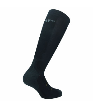 Graduated compression socks (15-18 mmHg), 1 pair — knee-high for muscle recovery, Caterpillar