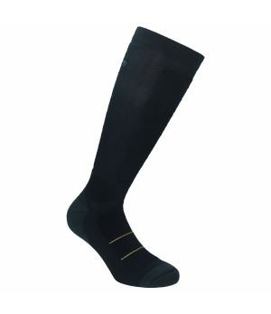 Graduated compression socks (15-18 mmHg), 1 pair — knee-high for muscle recovery, Caterpillar